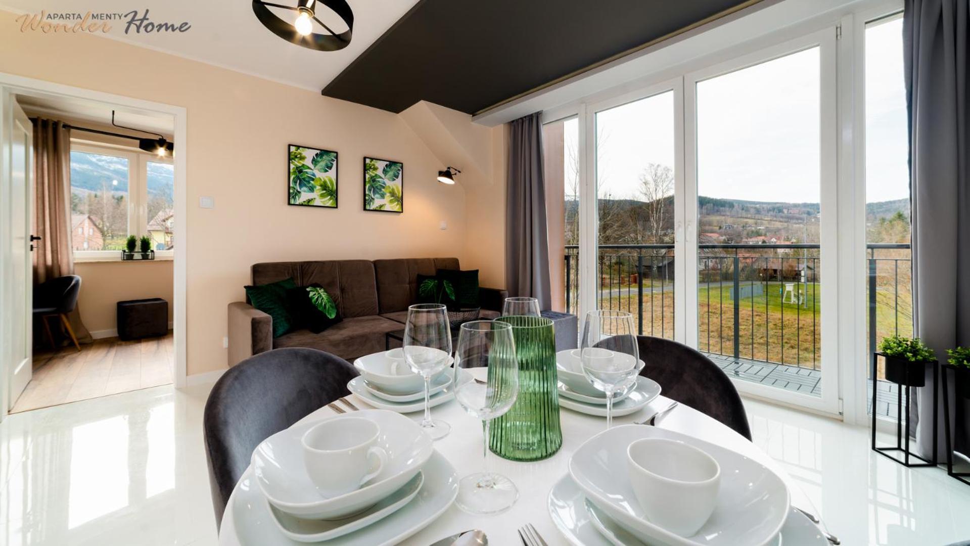 Wonder Home - Apartamenty W Malowniczej Okolicy, Z Balkonami I Widokiem Na Gory Карпач Екстер'єр фото